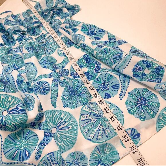 Lilly Pulitzer Blue Sea Urchin Dress Size XS - Picture 6 of 11